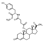 CAS#: 110988-78-8, Methyl N-(4-{[(8xi,9xi,11alpha,14xi)-3,20-Dioxopregn-4-En-11-Yl]Oxy}-4-Oxobutanoyl)-L-Tyrosinate