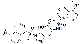CAS#: 1110-87-8, N,1-Bis[[5-(Dimethylamino)-1-Naphthyl]Sulphonyl]-L-Histidine