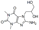 CAS#: 111038-25-6, 8-Amino-7-(2,3-Dihydroxypropyl)-1,3-Dimethylpurine-2,6-Dione