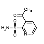 CAS 登录号：111108-70-4， 3-乙酰基-2-吡啶磺酰胺