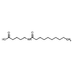 CAS#: 111109-96-7, 5-(Decanoylamino)Pentanoic Acid