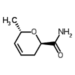 CAS#: 111169-40-5, (2R,6S)-6-Methyl-3,6-Dihydro-2H-Pyran-2-Carboxamide