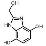 CAS#: 111210-09-4, 2-(Hydroxymethyl)-1H-Benzimidazole-4,7-Diol