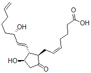 CAS 登录号：111219-93-3， (Z)-7-[(1R,2R,3R)-3-羟基-2-[(1E,3S)-3-羟基辛-1,7-二烯基]-5-氧代环戊基]庚-5-烯酸