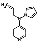 CAS 登录号：111225-43-5， N-烯丙基-N-(1H-吡咯-1-基)-4-吡啶胺