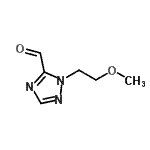 CAS#: 111340-49-9, 1-(2-Methoxyethyl)-1H-1,2,4-Triazole-5-Carbaldehyde