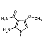 CAS#: 111375-25-8, 3-Amino-5-Methoxy-1H-Pyrazole-4-Carboxamide