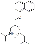 CAS#: 111422-10-7, [1-Naphthalen-1-Yloxy-3-(Propan-2-Ylamino)Propan-2-Yl] 2,2-Dimethylpropanoate