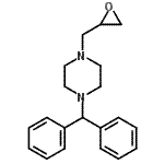 CAS#: 111452-72-3, 1-(Diphenylmethyl)-4-(2-Oxiranylmethyl)Piperazine