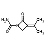 CAS#: 111464-30-3, 3-Isopropylidene-2-Oxo-1-Azetidinecarboxamide