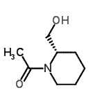 CAS#: 111479-22-2, 1-[(2S)-2-(Hydroxymethyl)-1-Piperidinyl]Ethanone