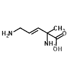 CAS#: 111656-46-3, (3E)-2,5-Diamino-2-Methyl-3-Pentenoic Acid