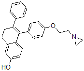 CAS#: 111660-18-5, 5-[4-[2-(Aziridin-1-Yl)Ethoxy]Phenyl]-6-Phenyl-7,8-Dihydronaphthalen-2-Ol