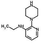 CAS 登录号：111669-24-0， N-乙基-2-(1-哌嗪基)-3-吡啶胺