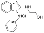 CAS#: 111678-90-1, 1-Benzyl-2-(2-Hydroxyethylamino)Benzimidazole Hydrochloride
