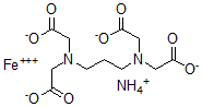 CAS 登录号：111687-36-6， 1,3-二氨基丙烷四乙酸铁(III)铵盐