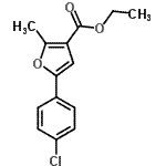 CAS#: 111787-84-9, Ethyl 5-(4-Chlorophenyl)-2-Methyl-3-Furoate