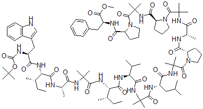 CAS#: 111908-11-3, Zervamicin A1-16