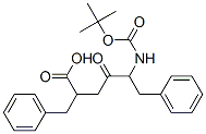 CAS#: 112070-31-2, 5-[(2-Methylpropan-2-Yl)Oxycarbonylamino]-4-Oxo-6-Phenyl-2-(Phenylmethyl)Hexanoic Acid