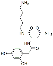 CAS#: 112111-38-3, (2S)-N-(5-Aminopentyl)-2-[[2-(2,4-Dihydroxyphenyl)Acetyl]Amino]Butanediamide