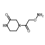 CAS#: 112257-43-9, 4-[(Aminooxy)Acetyl]-2-Piperazinone