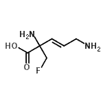 CAS 登录号：112295-65-5， (3E)-2,5-二氨基-2-(氟甲基)-3-戊烯酸