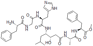 CAS#: 112317-45-0, Phenylalanyl-glycyl-histidyl-statyl-alanyl-phenylalanine methyl ester