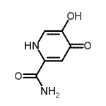 CAS#: 112334-81-3, 5-Hydroxy-4-Oxo-1,4-Dihydro-2-Pyridinecarboxamide