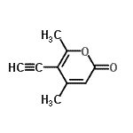 CAS#: 112369-03-6, 5-Ethynyl-4,6-Dimethyl-2H-Pyran-2-One