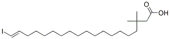 CAS#: 112503-86-3, 19-Iodo-3,3-dimethyl-18-nonadecenoic acid