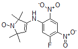 CAS 登录号：112570-97-5， 3-(5-氟-2,4-二硝基苯胺基)-1-氧基-2,2,5,5-四甲基-3-吡咯烷