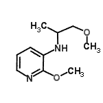 CAS#: 112777-36-3, 2-Methoxy-N-(1-Methoxy-2-Propanyl)-3-Pyridinamine