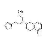 CAS#: 112835-48-0, 6-{Propyl[2-(2-Thienyl)Ethyl]Amino}-5,6,7,8-Tetrahydro-1-Naphthalenol