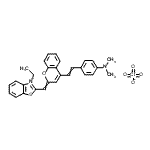 CAS#: 112900-09-1, 2-[(4-{2-[4-(Dimethylamino)Phenyl]Vinyl}-2H-Chromen-2-Ylidene)Methyl]-3-Ethyl-1,3-Benzothiazol-3-Ium Perchlorate