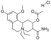 CAS#: 113-69-9, 3-Carbamoyl-N,N-Diethyl-1,3,4,6,7,11b-Hexahydro-9,11-Dimethoxy-2H-Benzo[a]Quinolizin-2-Yl Acetate Hydrochloride