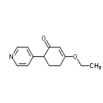 CAS 登录号：113050-07-0， 3-乙氧基-6-(4-吡啶基)-2-环己烯-1-酮