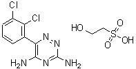 CAS#: 113170-86-8, 2-Hydroxyethanesulfonic Acid - 6-(2,3-Dichlorophenyl)-1,2,4-Triazine-3,5-Diamine (1:1)