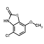 CAS#: 113206-10-3, 4-Chloro-7-Methoxy-1,3-Benzothiazol-2(3H)-One