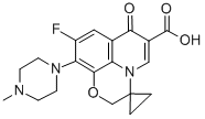 CAS#: 113211-53-3, 9'-Fluoro-10'-(4-Methyl-1-Piperazinyl)-7'-Oxospiro(Cyclopropane-1,3'(2'H)-(7H)Pyrido(1,2,3-De)(1,4)Benzoxazine)-6'-Carboxylic Acid
