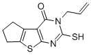 CAS#: 113520-01-7, 1,2,3,5,6,7-Hexahydro-3-(2-Propen-1-Yl)-2-Thioxo-4H-Cyclopenta[4,5]Thieno[2,3-d]Pyrimidin-4-One