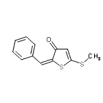 CAS#: 113544-20-0, (2E)-2-Benzylidene-5-(Methylsulfanyl)-3(2H)-Thiophenone