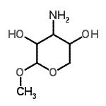 CAS 登录号：113564-71-9， 甲基3-氨基-3-脱氧吡喃戊糖苷