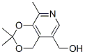 CAS 登录号：1136-52-3， 2,2,8-三甲基-4H-1,3-二恶英并[4,5-c]吡啶-5-甲醇