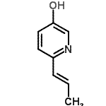 CAS#: 113616-56-1, 6-[(1E)-1-Propen-1-Yl]-3-Pyridinol