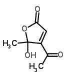 CAS#: 113702-28-6, 4-Acetyl-5-Hydroxy-5-Methyl-2(5H)-Furanone