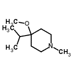 CAS#: 113728-97-5, 4-Isopropyl-4-Methoxy-1-Methylpiperidine