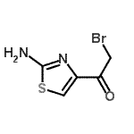 CAS#: 113732-86-8, 1-(2-Amino-1,3-Thiazol-4-Yl)-2-Bromoethanone