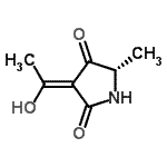 CAS#: 113757-64-5, (3Z,5S)-3-(1-Hydroxyethylidene)-5-Methyl-2,4-Pyrrolidinedione