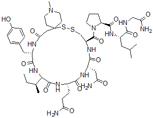 CAS#: 113789-44-9, 1'-(1'-Methyl-4'-Thiopiperidine)Acetic Acid-Oxytocin
