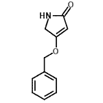 CAS 登录号：113896-95-0， 4-(苄氧基)-1,5-二氢-2H-吡咯-2-酮